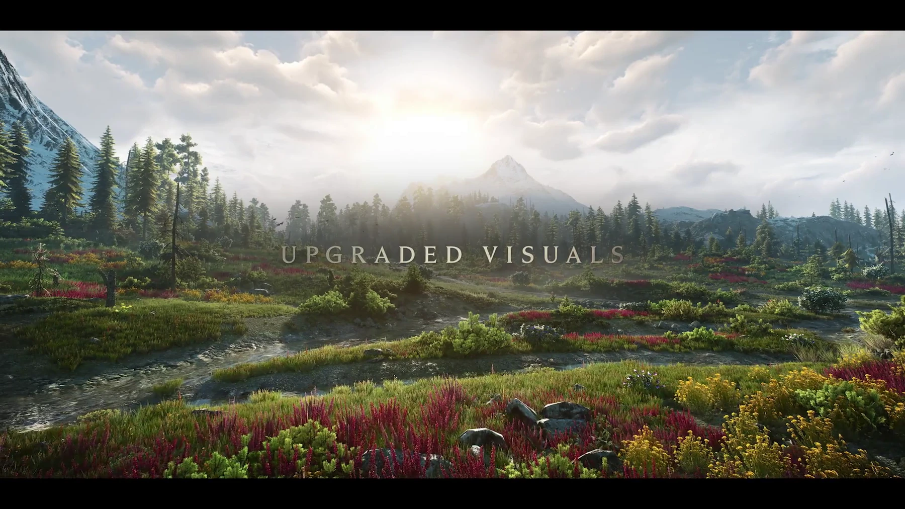 The remaster's environments shown in CD Projekt Red's trailer.