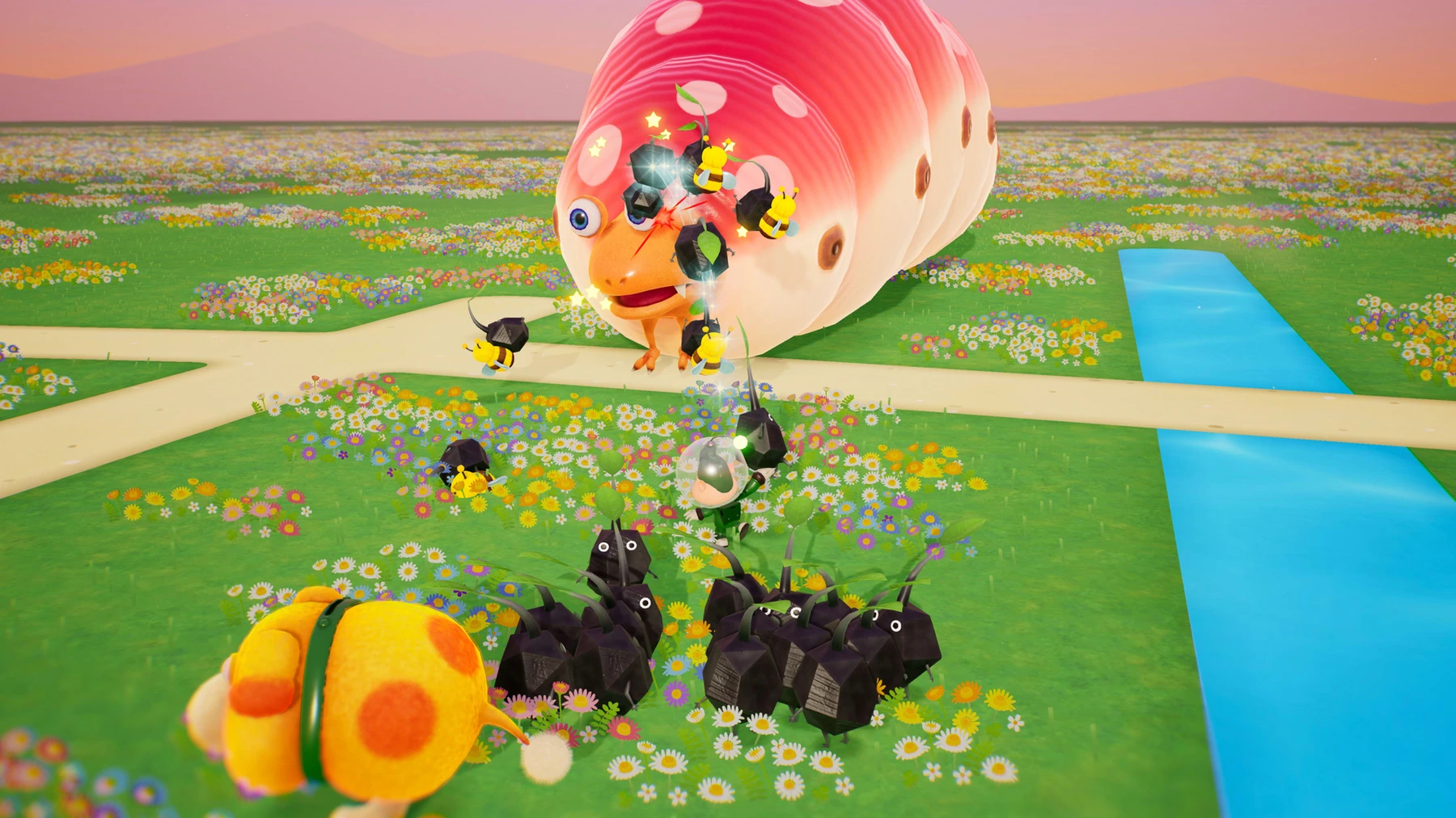 Pikmin 4 on Switch 2 adds Dandori Academy and voice commands for Oatchi