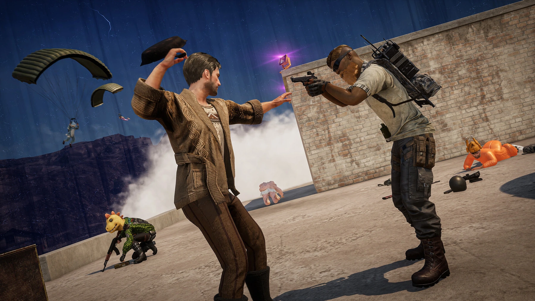 PUBG 43.1 lets players fire a pistol while floating and adds kicks to unarmed combat - Image 1