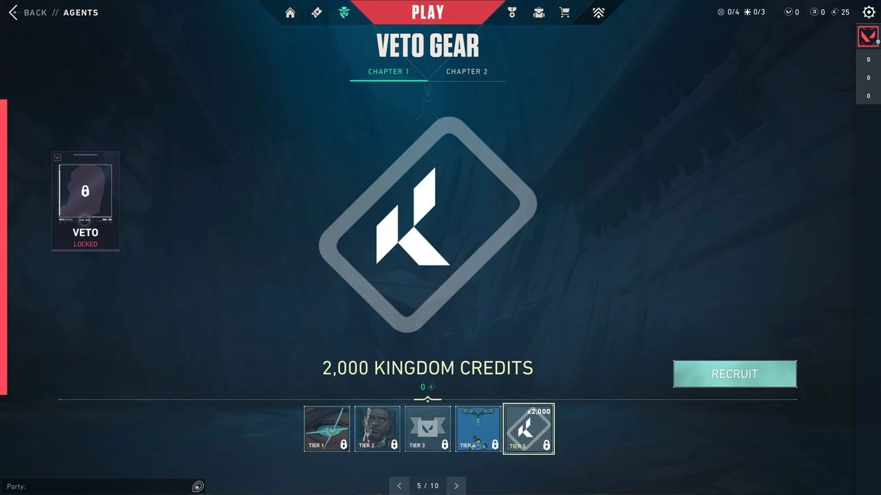 Kingdom Credits in the earlier progression menu. Riot says the currency remains part of unlocking gear.