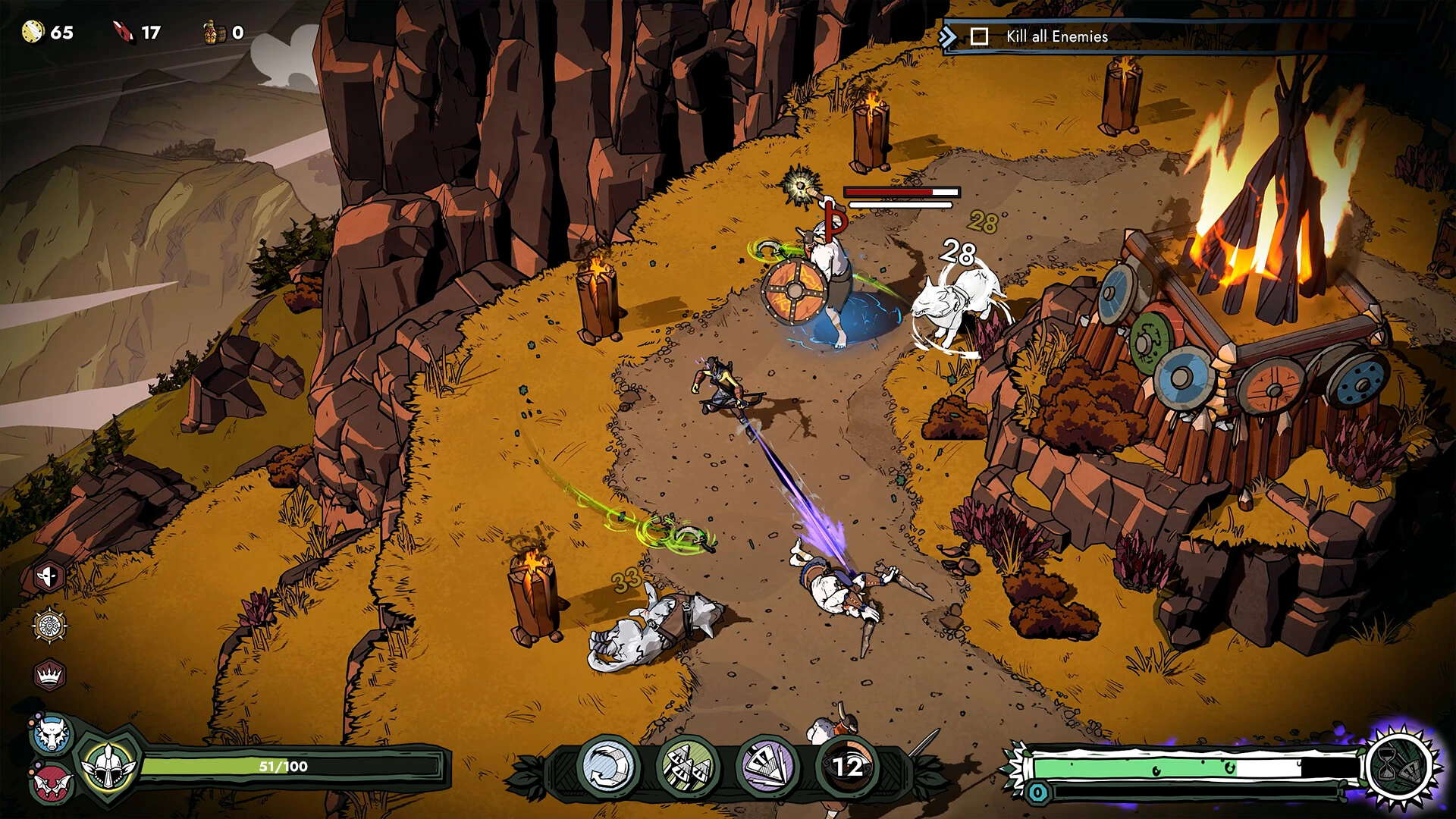 Vaewolf reveals its vampire and werewolf conflict ahead of an early 2027 Steam release