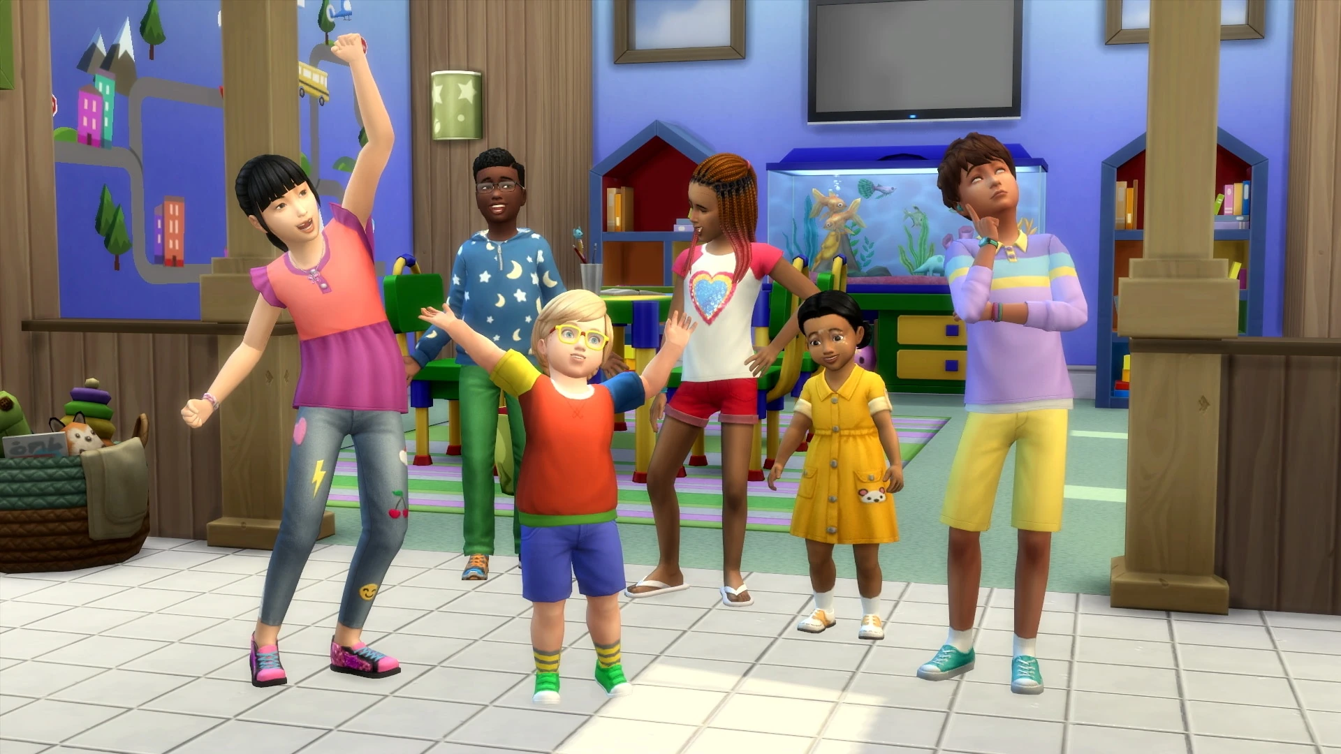 The Sims 4 update makes Sims act more logically and adds free children's items