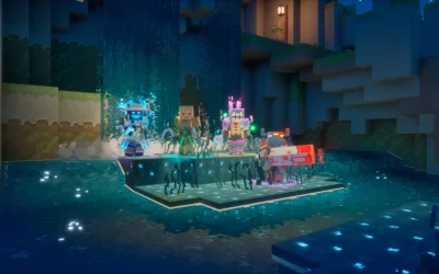 Minecraft Dungeons II prepares its Steam launch with four-player co-op and two connected worlds