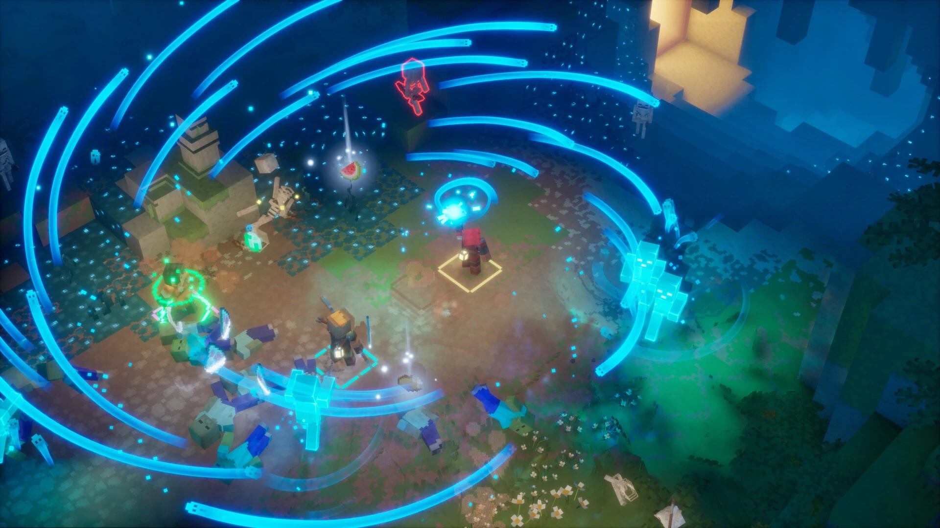 Minecraft Dungeons II prepares its Steam launch with four-player co-op and two connected worlds - Image 2