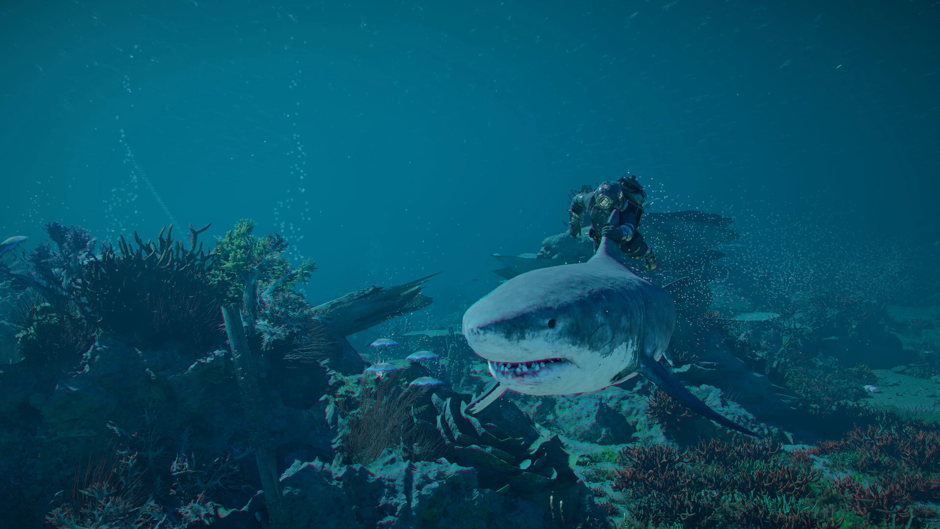 Underwater exploration in Crimson Desert Enhanced
