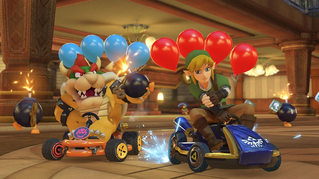 Supporting image for Mario Kart 8 Deluxe update adds eight-player local races on Nintendo Switch 2