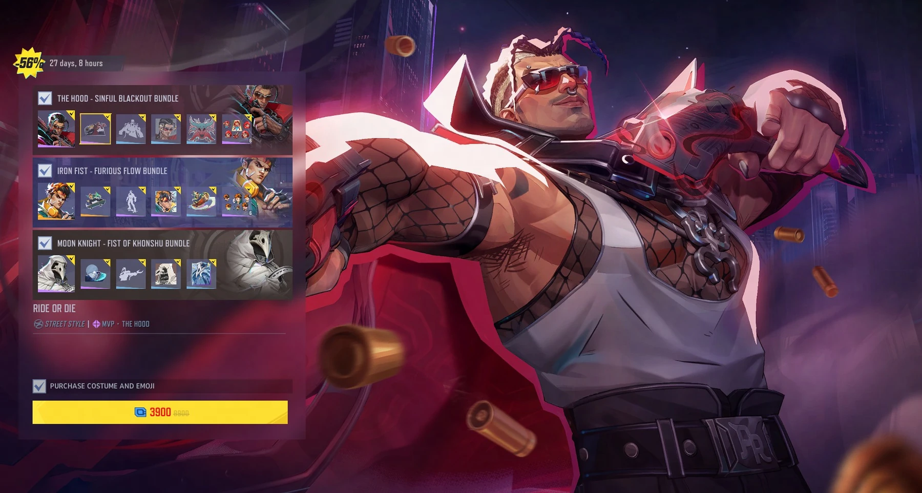 Supporting image for Marvel Rivals Season 9.5 adds The Hood while making the game smaller to install