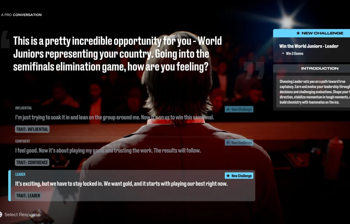 NHL 27 makes leadership a full-season challenge in Be a Pro
