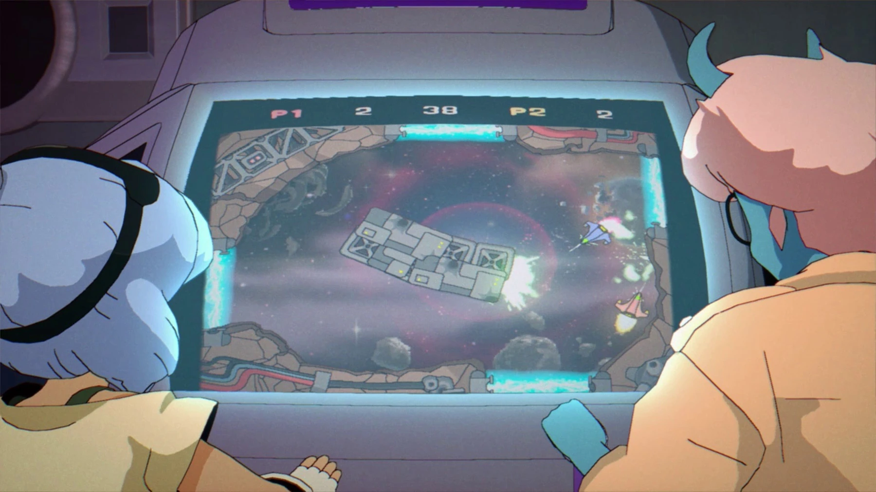 Orbitals launches a two-player space adventure with a free Friend's Pass