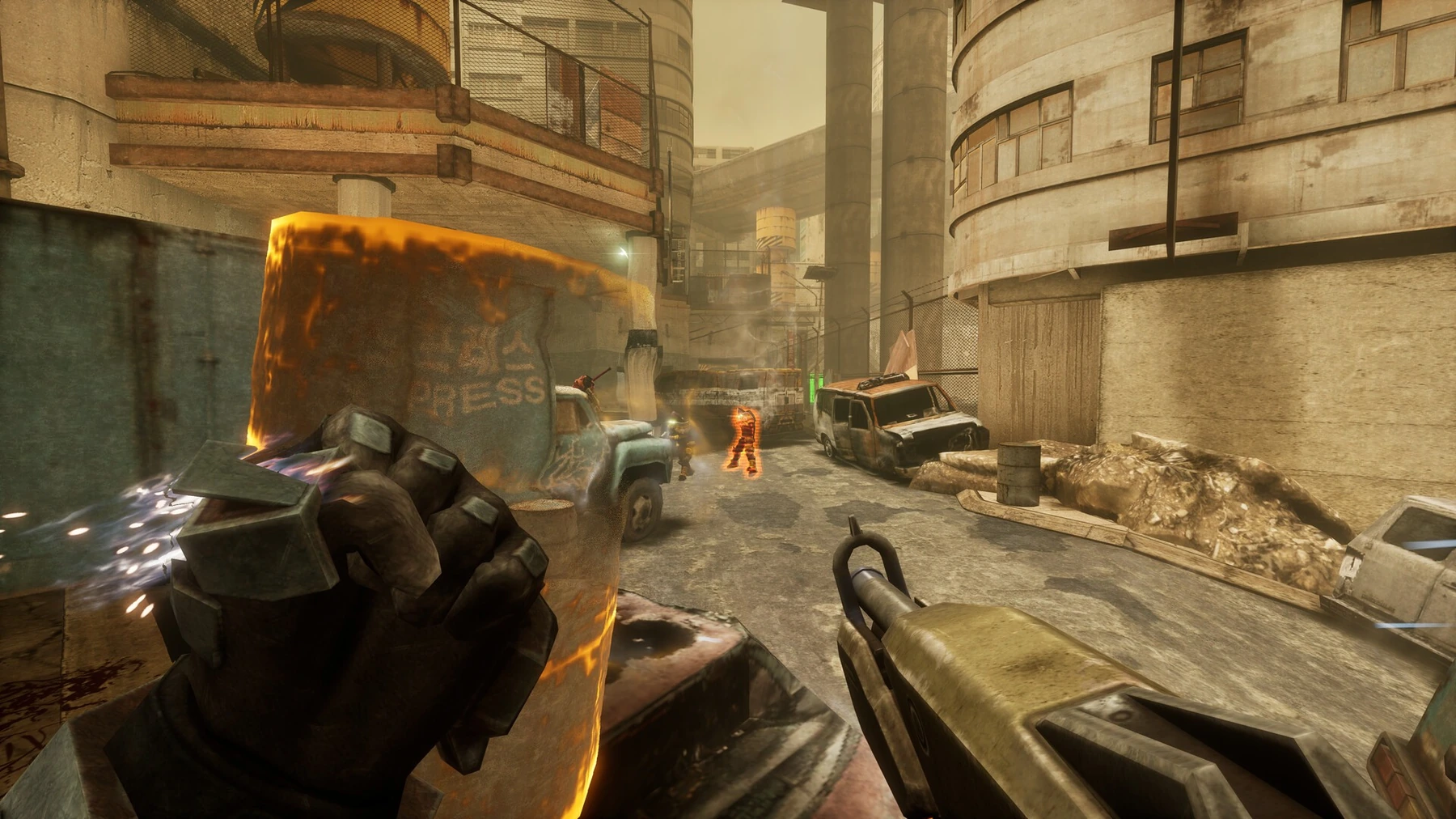 SPRAWL zero revives fast cyberpunk FPS combat with Gravity Gloves and 40 weapons