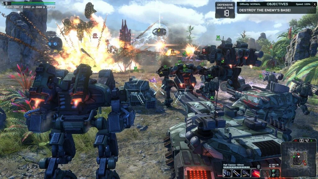 Supporting image for Warshift 2 lets commanders move between strategy maps and direct unit control