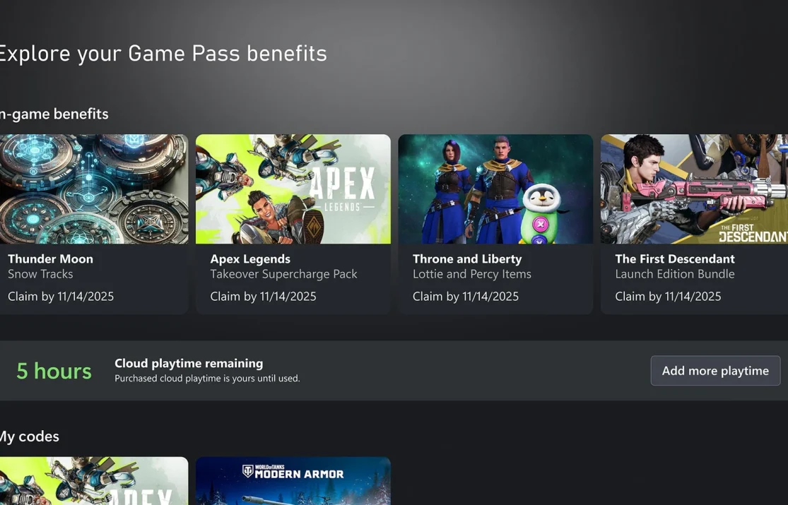 Xbox Cloud Gaming will introduce monthly time allowances for Game Pass plans