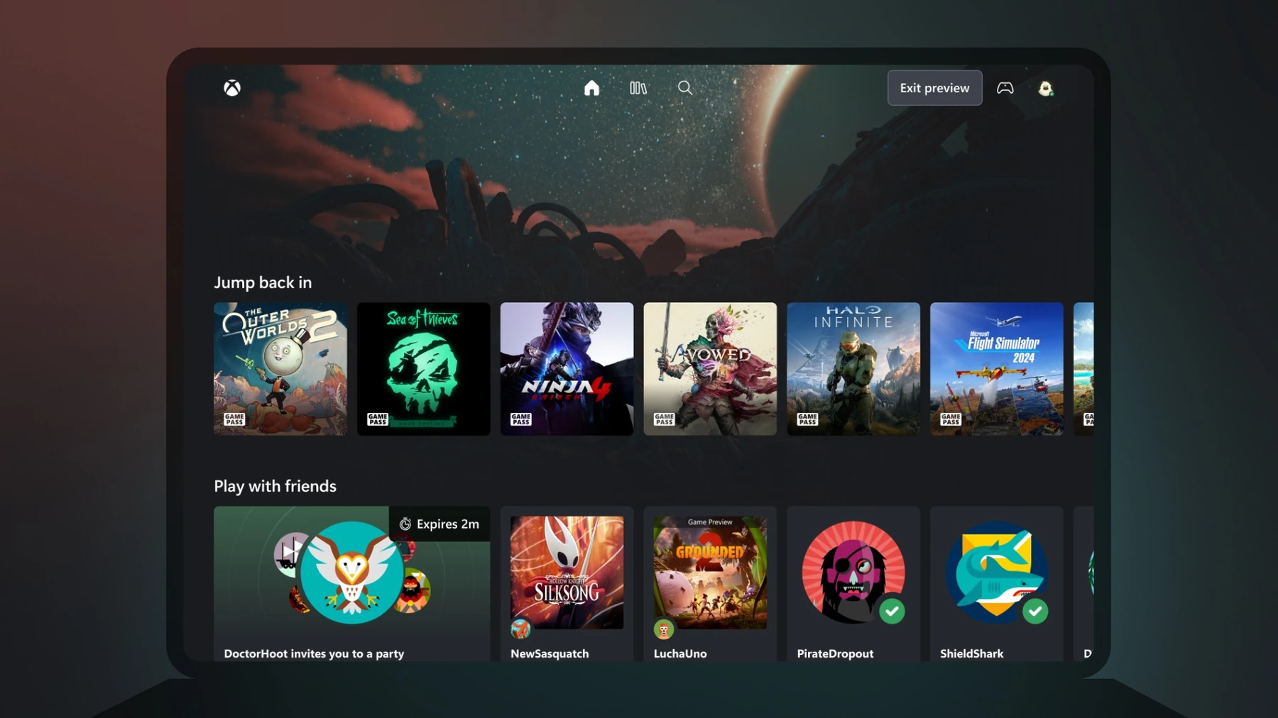 Supporting image for Xbox Cloud Gaming will introduce monthly time allowances for Game Pass plans