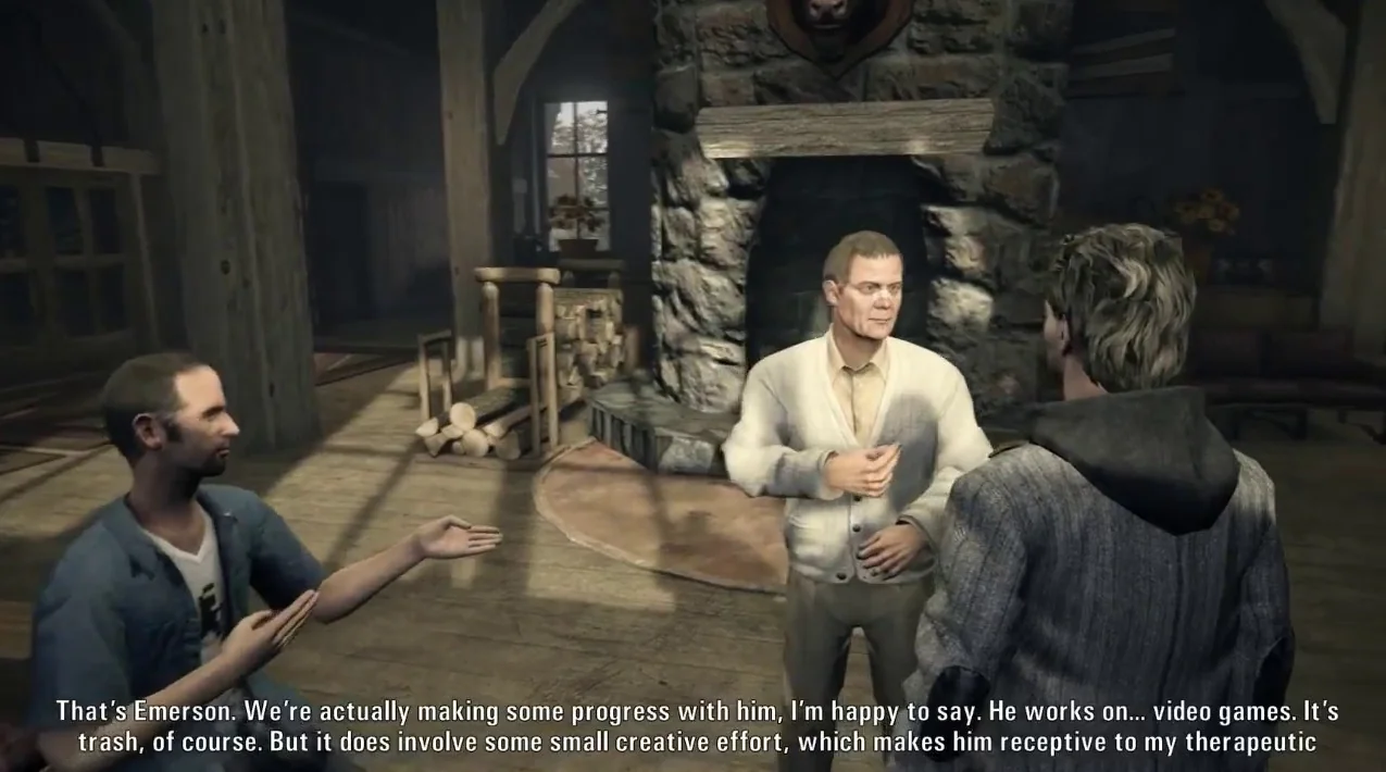 Alan Wake Dr. Emil Hartman dialogue