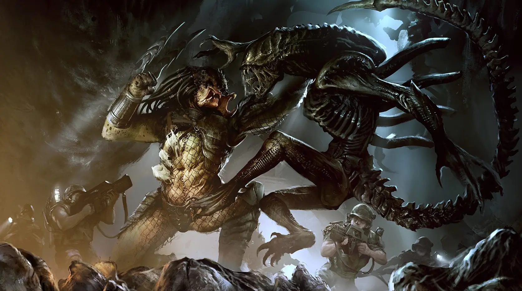 Alien in Aliens vs. Predator