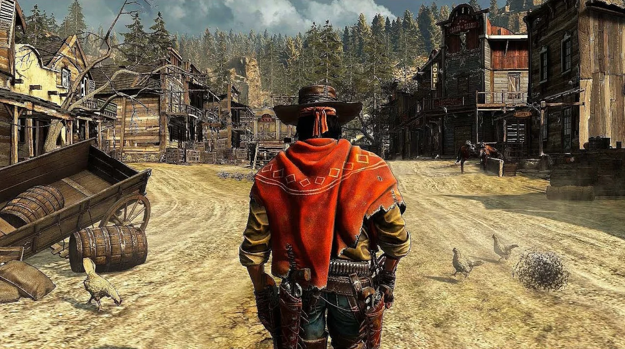 Call of Juarez Gunslinger at the Western location