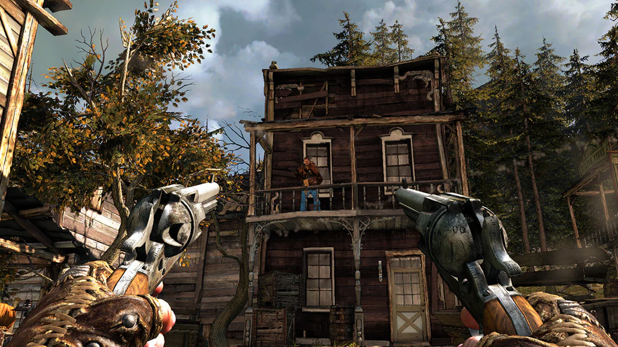 Call of Juarez Gunslinger old house and resident