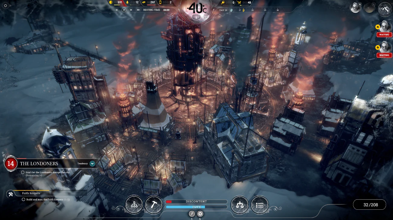 Darkest Night Frostpunk