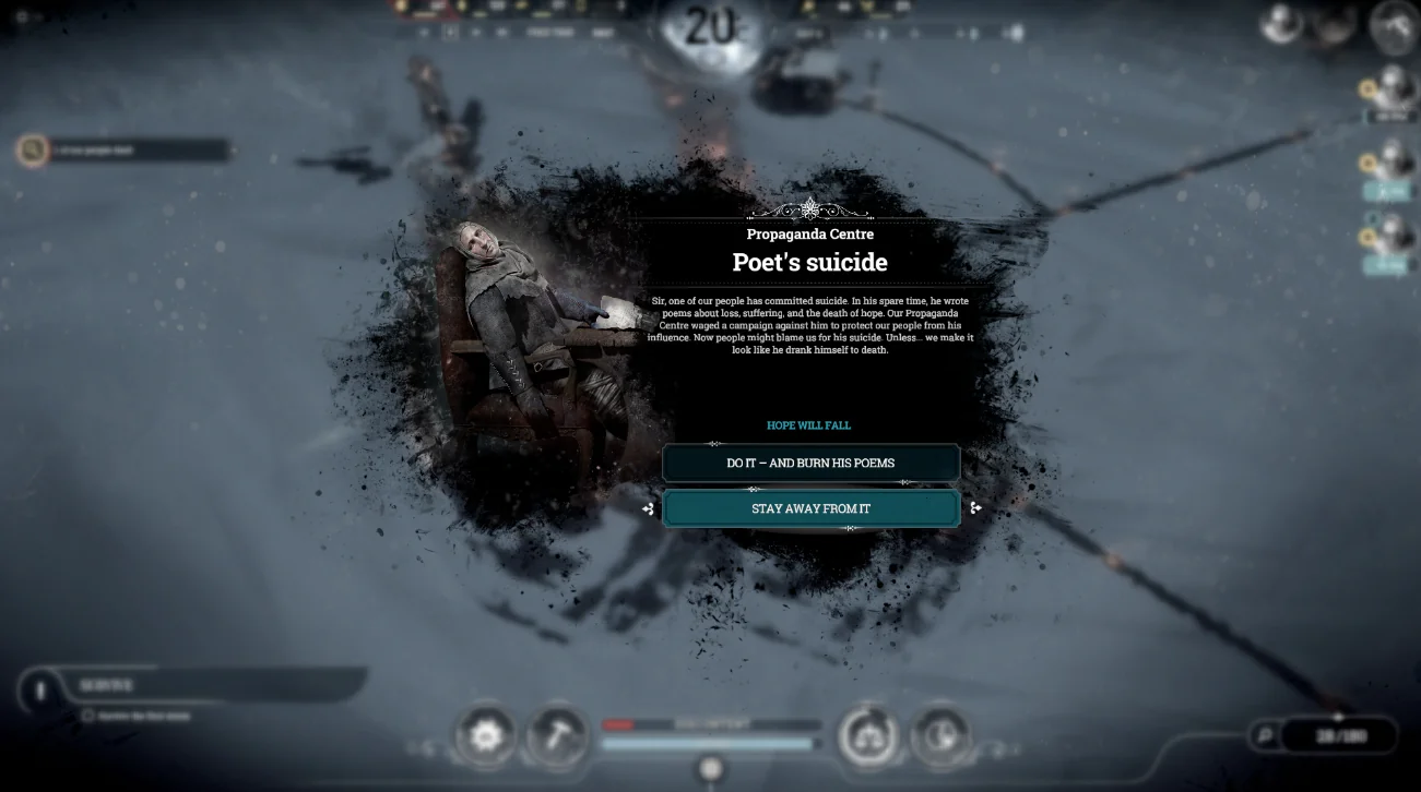 Frostpunk Death of Marat