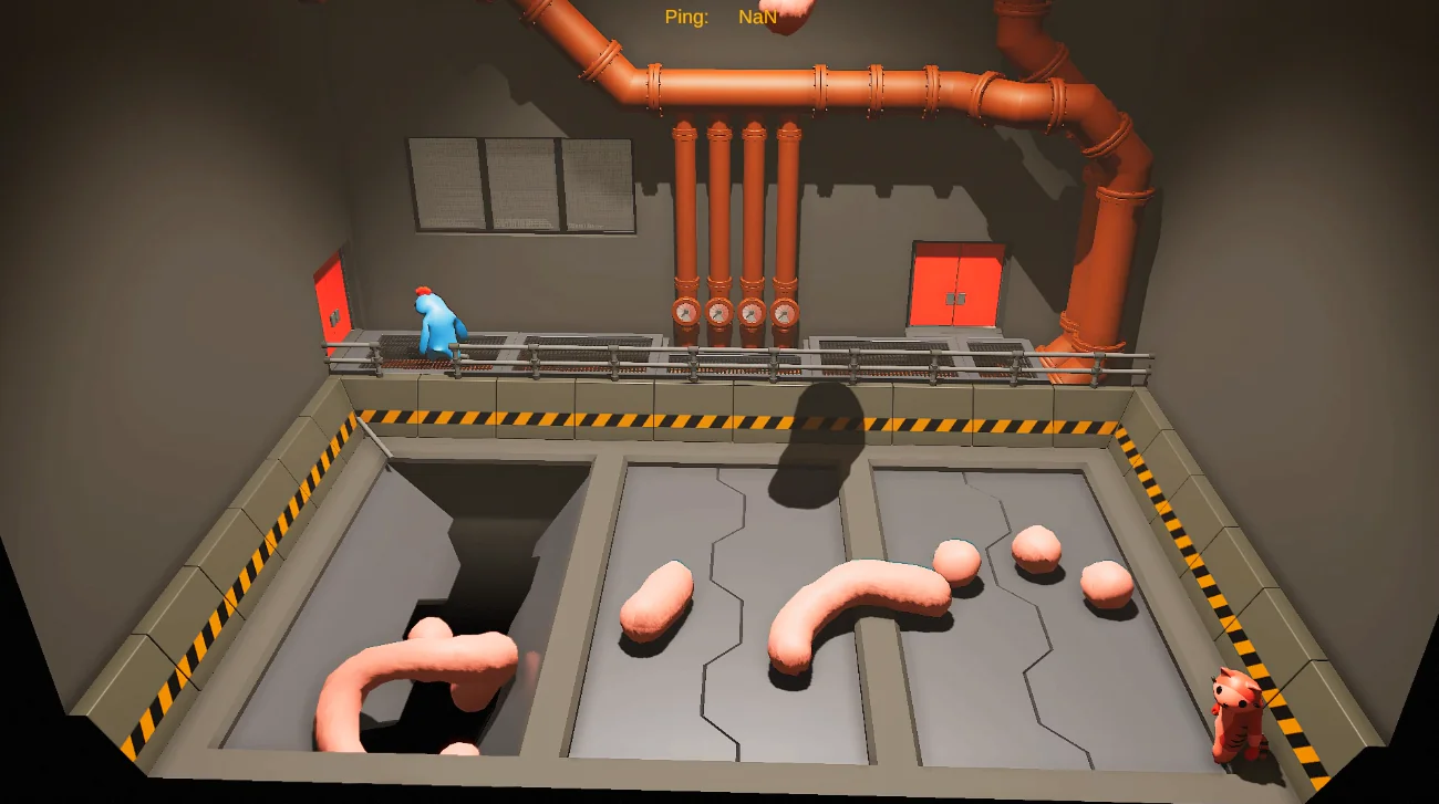 Gang Beasts pipes