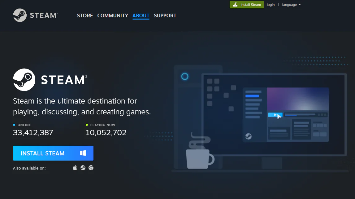 Install the Steam client