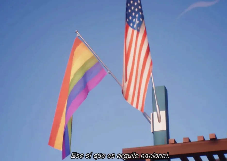 Life is Strange 2 USA and the LGBT flag