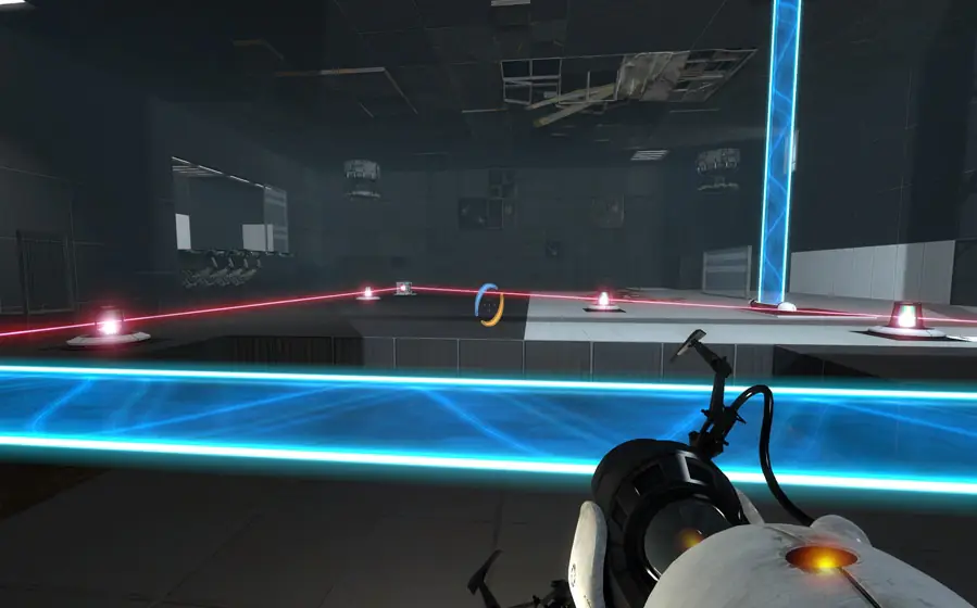 Portal 2 Grandiose scenery, old mechanics