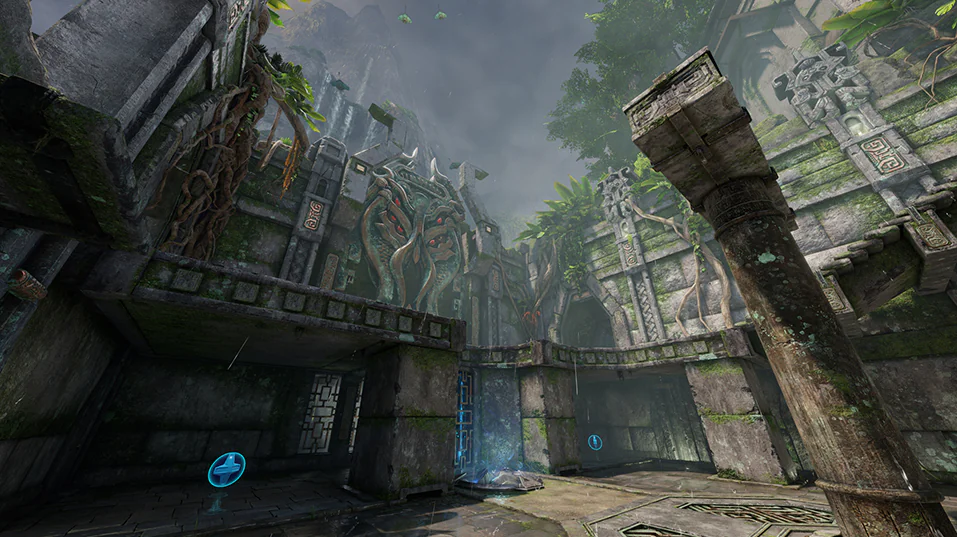 Quake Champions Map, gameplay