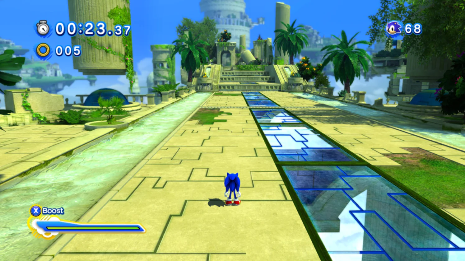 Sonic Generations graphics