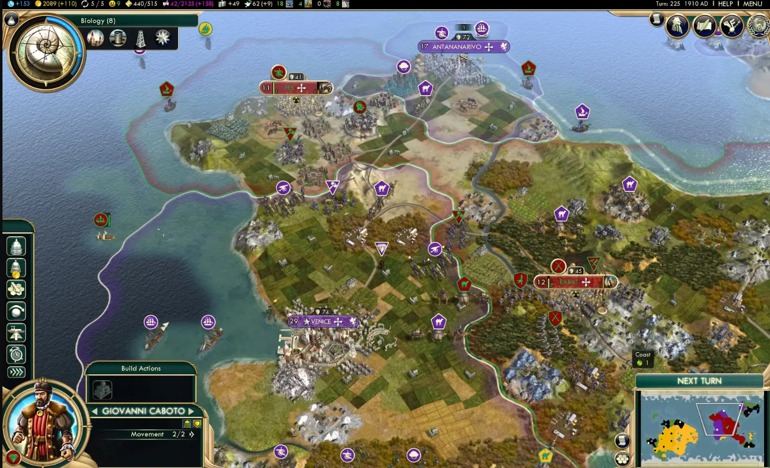 Squares are gone, polygons are here Sid Meier's Civilization V