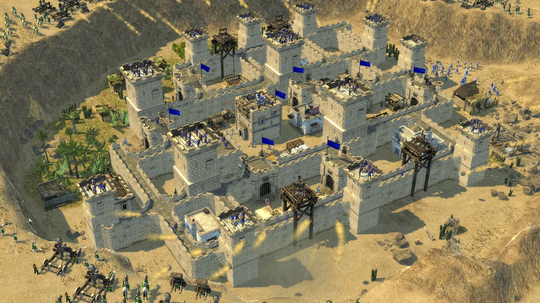 Stronghold Crusader – a battle for power in the hot deserts