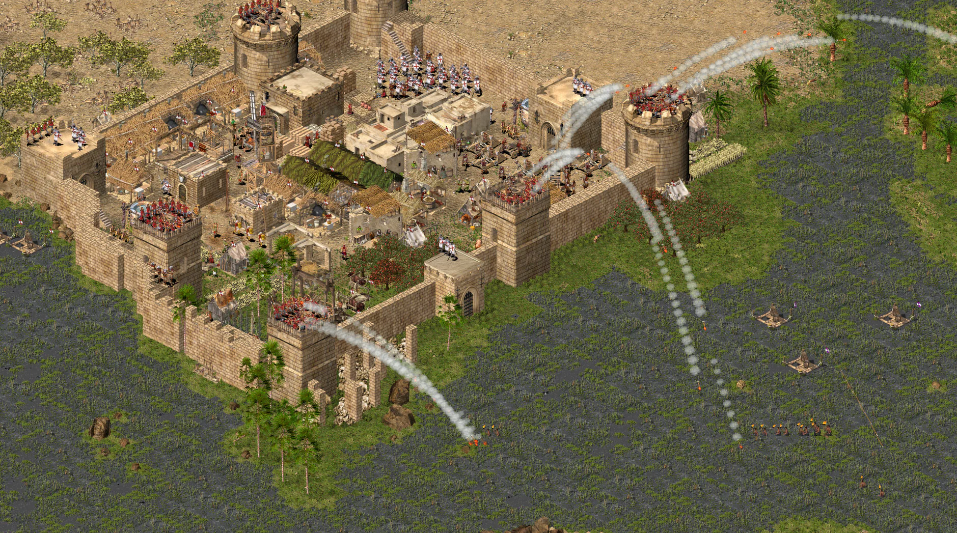 Stronghold Crusader – a strategy that will test your talent as a commander