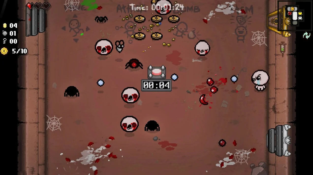 The Binding of Isaac game of events