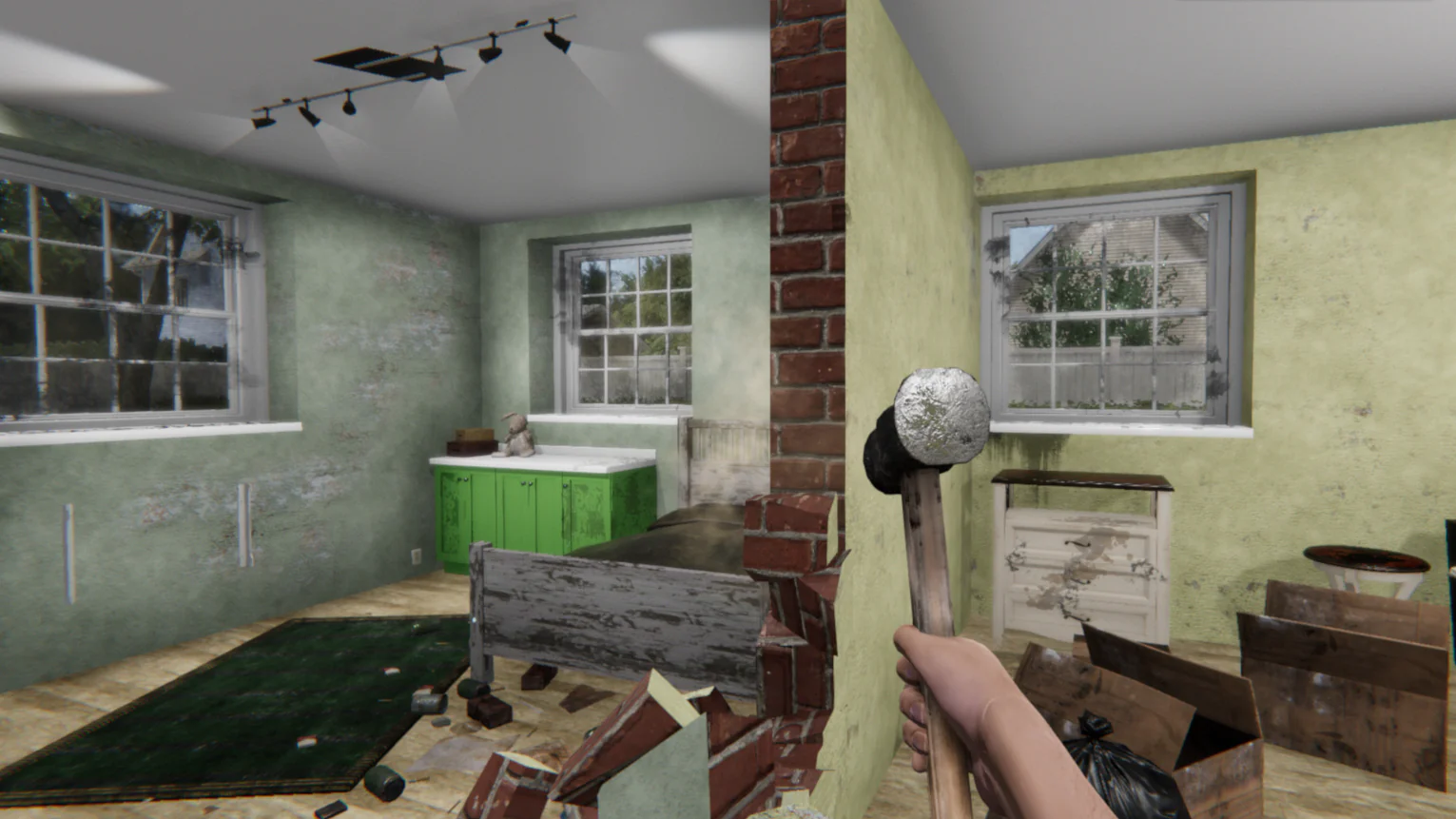 Hammer and house in House Flipper