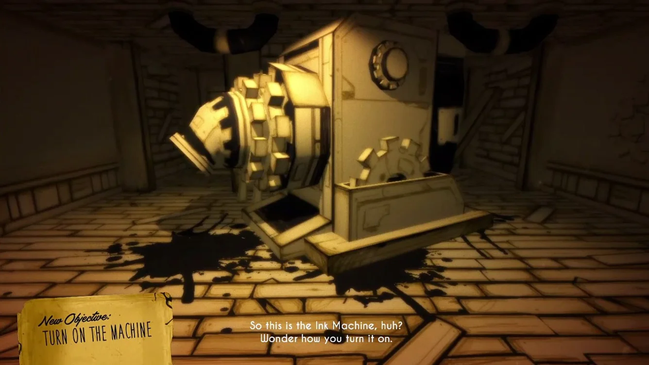 Bendy and the Ink Machine mechanism