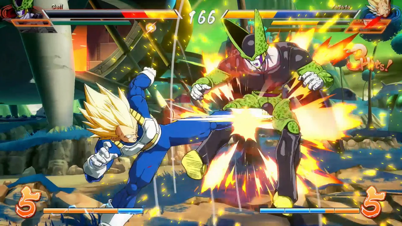 DRAGON BALL FighterZ strikes