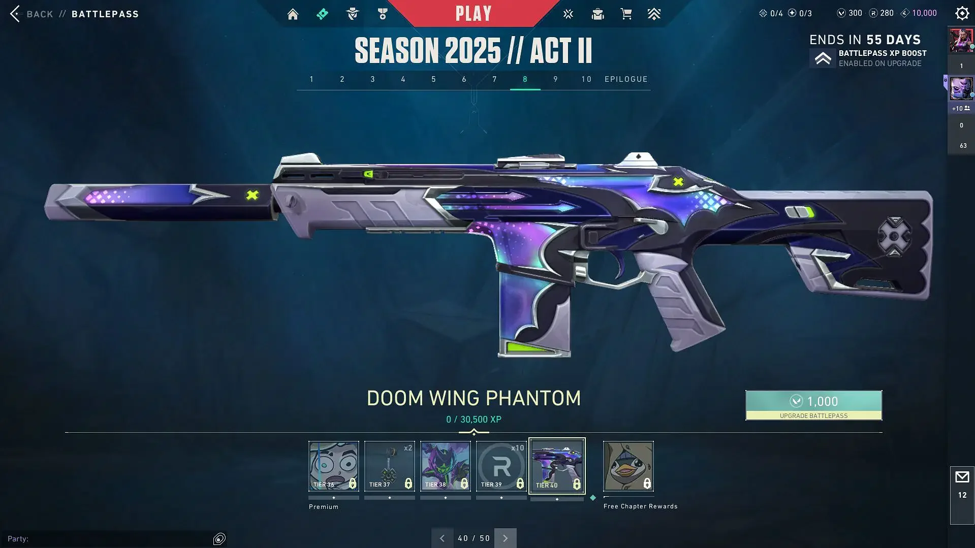 Insights on the VALORANT Season 2025 Act 2 Battle Pass