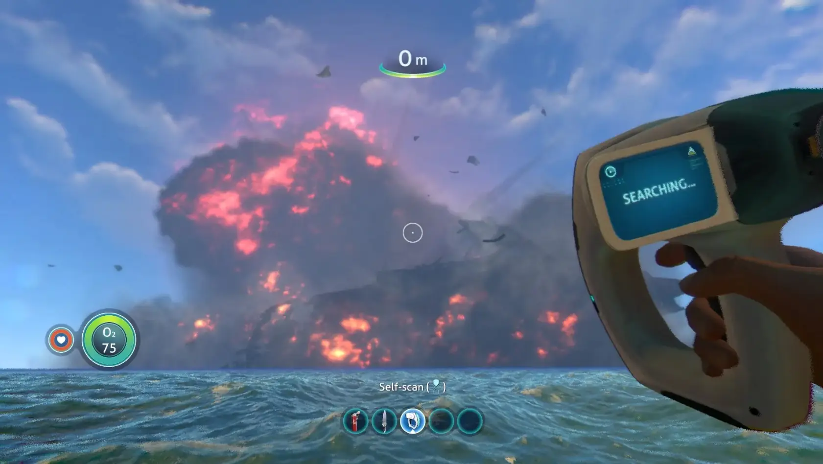 Leviathans and the Arctic in Subnautica