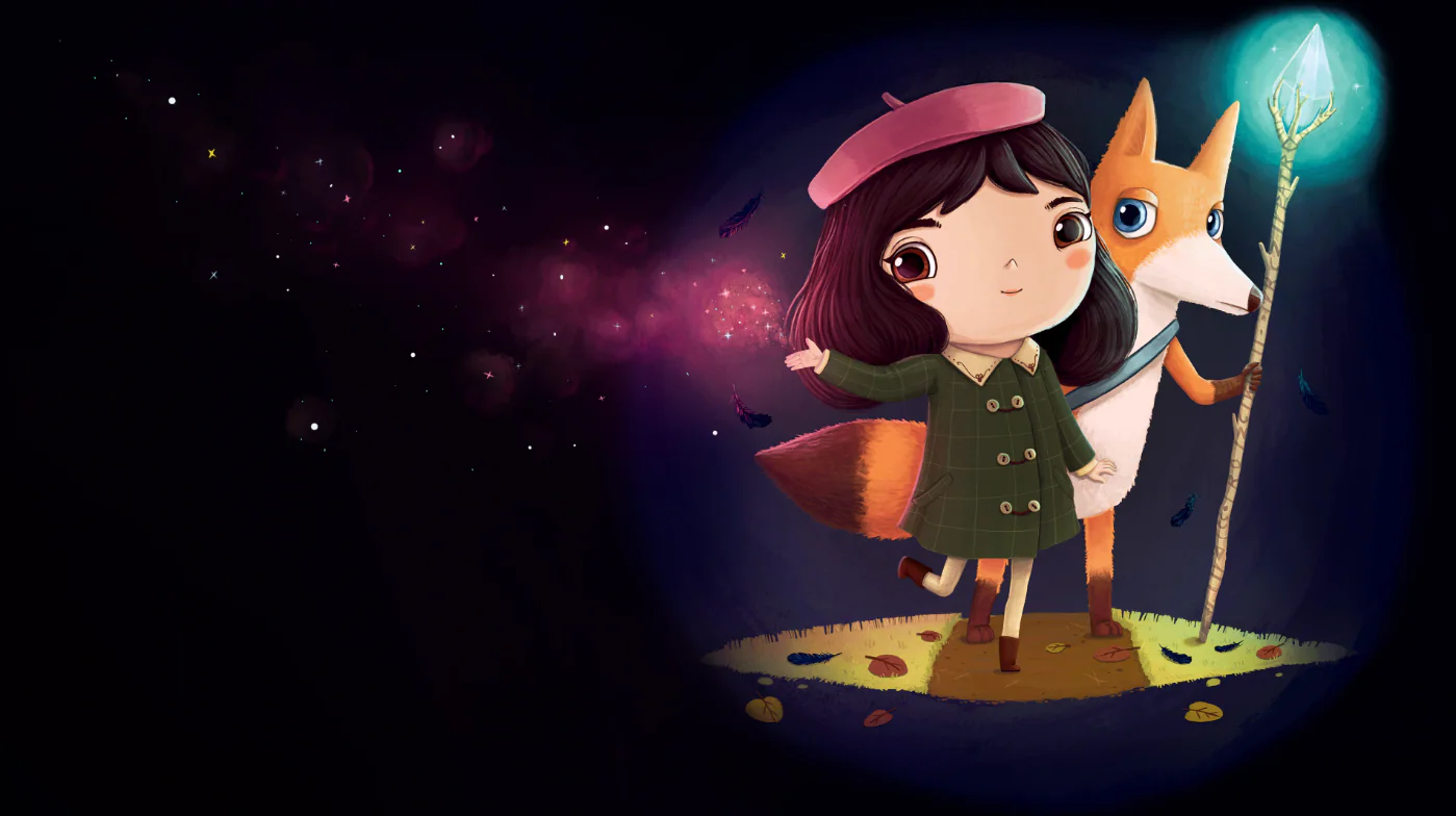 Little Misfortune and the fox