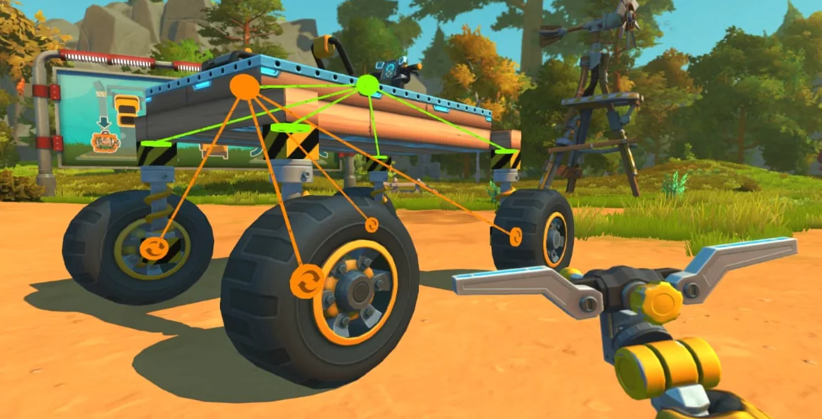 Scrap Mechanic machine made