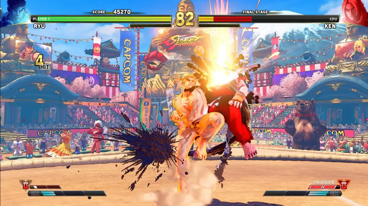 Street Fighter V is a fighting game for those who are ready to go to the end