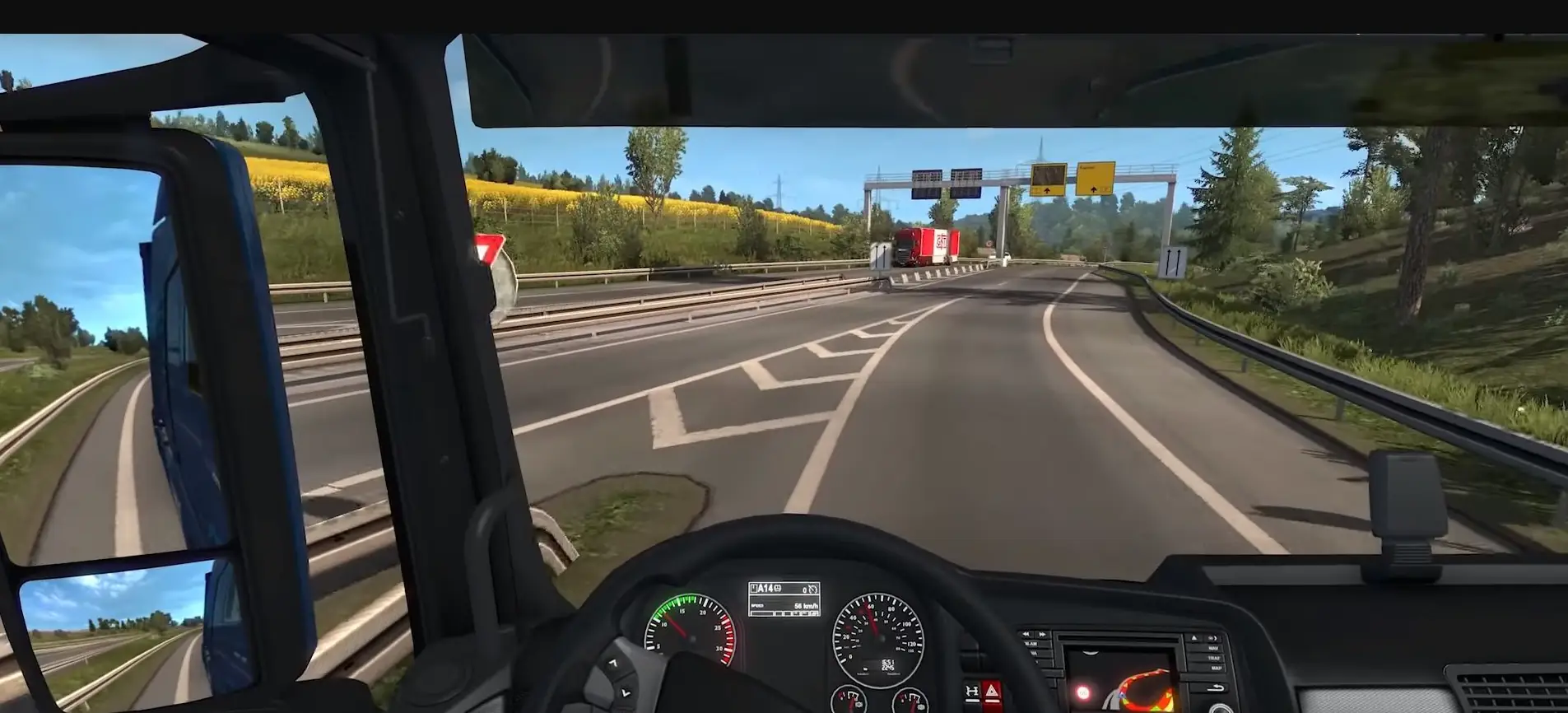 euro truck simulator 2 gameplay