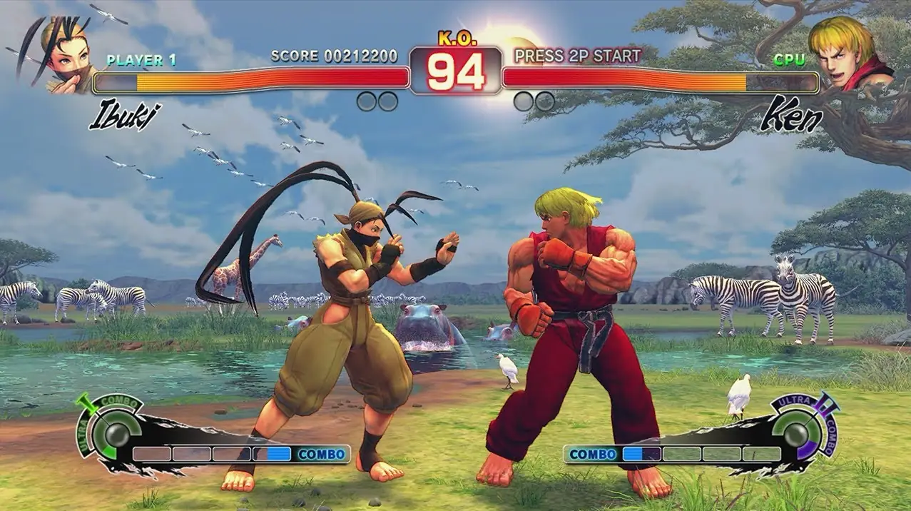 street fighter iv gameplay